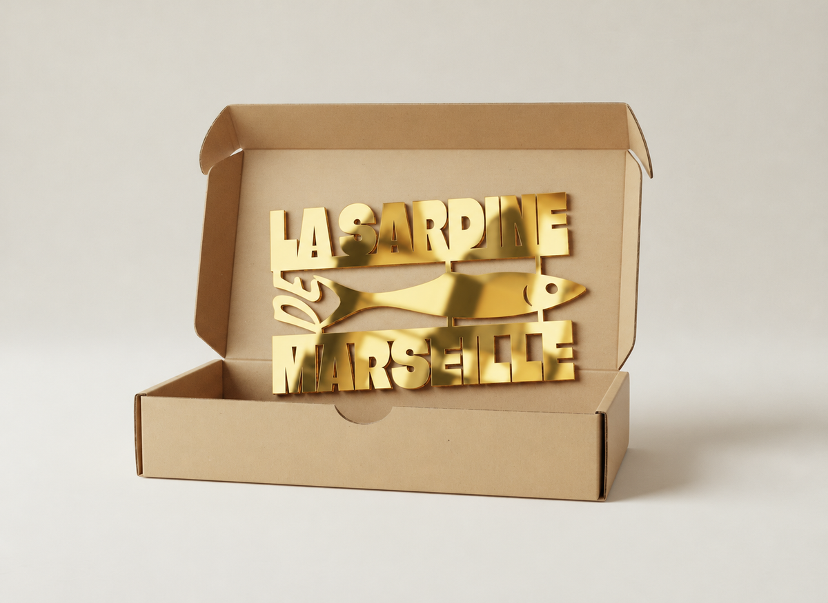 La Sardine de Marseille gold